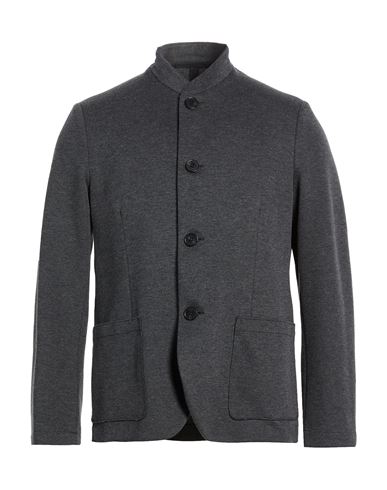 Man Blazer Charcoal Size 40 Cotton, Polyester, Elastane