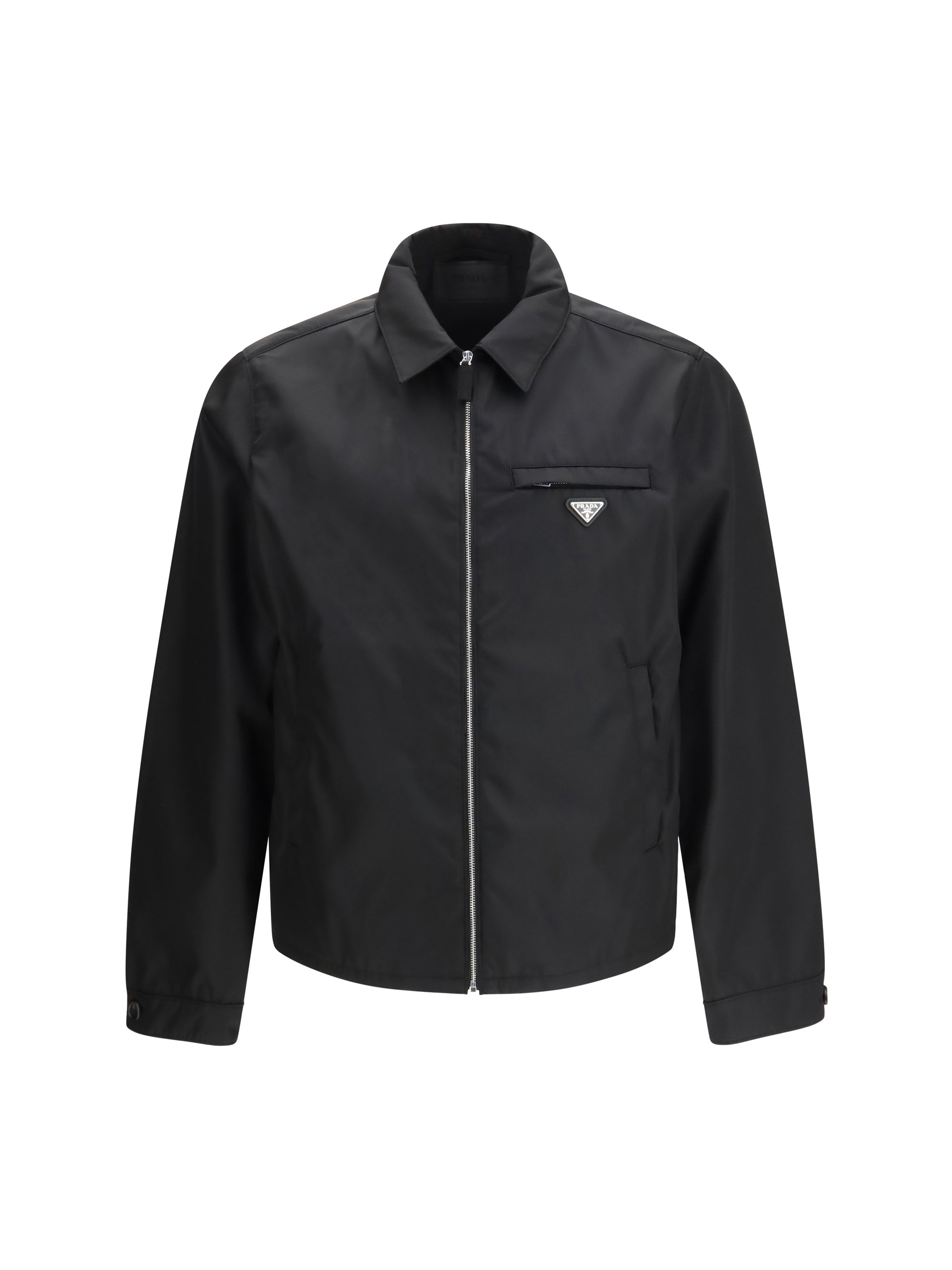 Recycled Nylon Jacket — Black