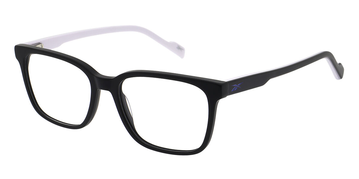 Reebok RBK2001 with Clip-on 005P Men's Eyeglasses Black 53 - Blue Light Block Available