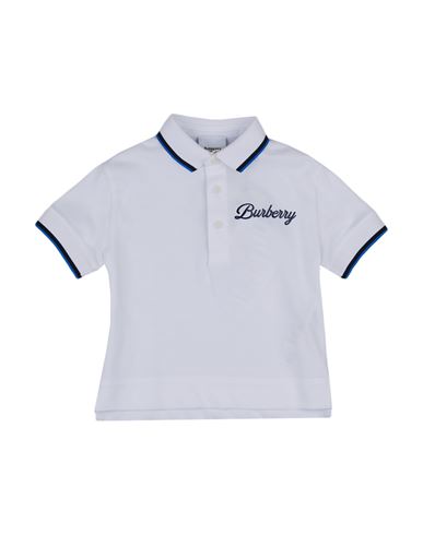 Kid Boy Polo shirt White Size 14 Cotton