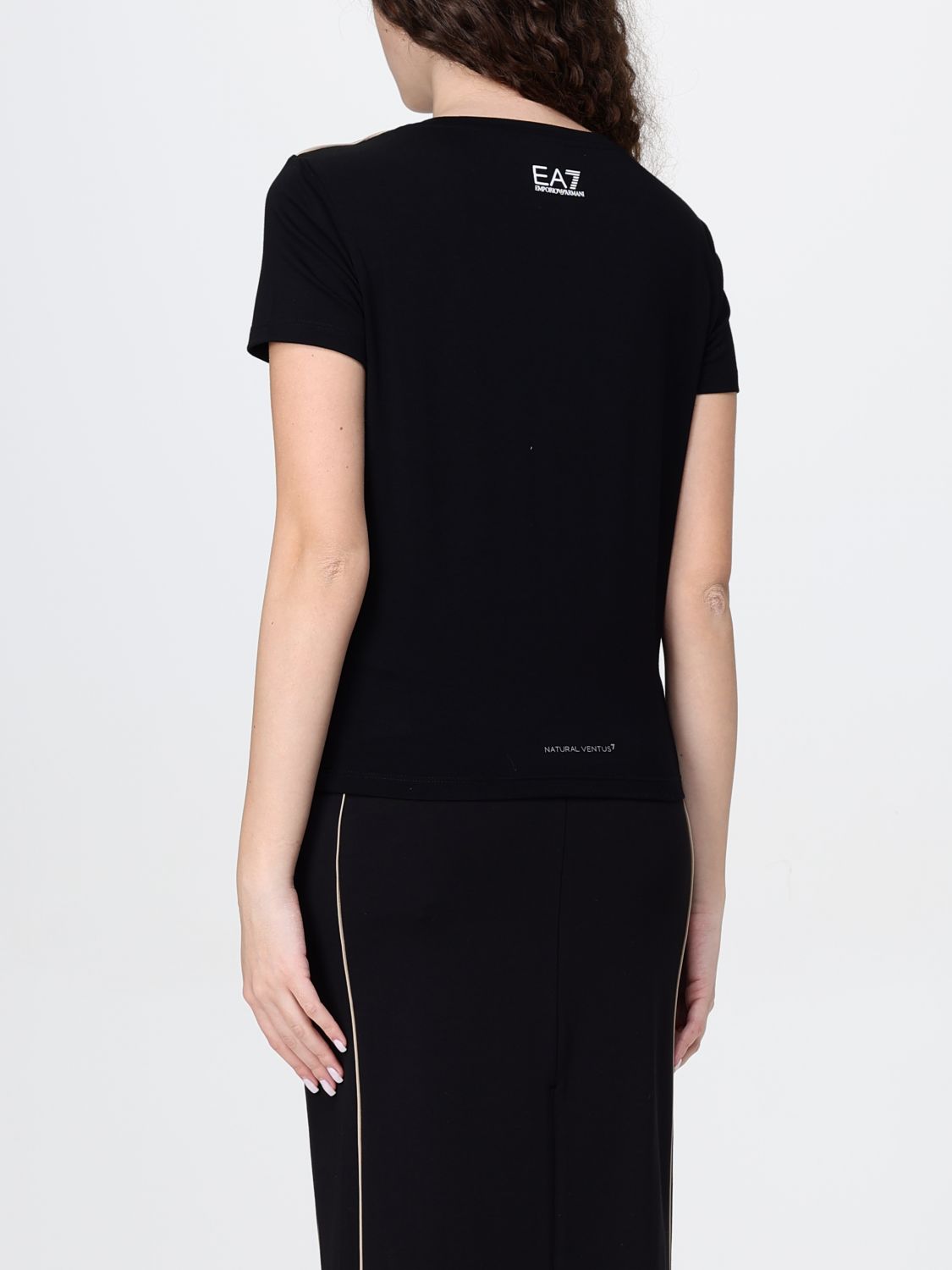 T-Shirt EA7 Woman color Black