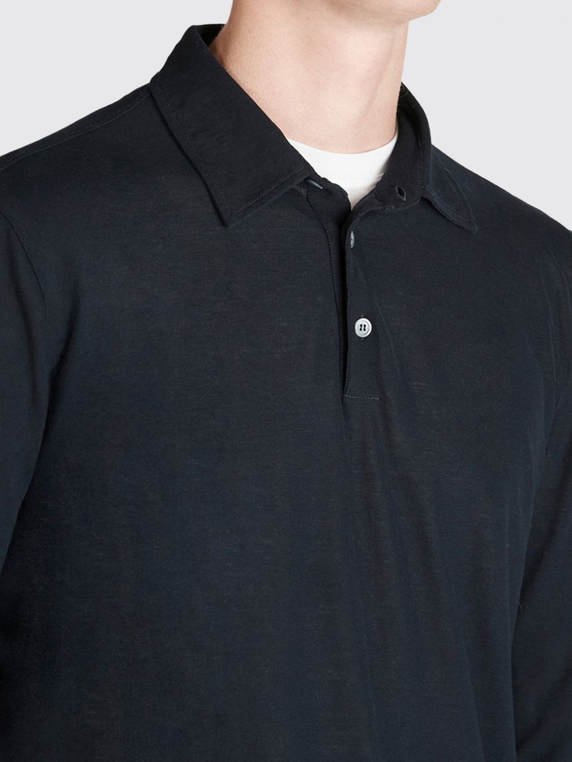 Polo Shirt Men color White