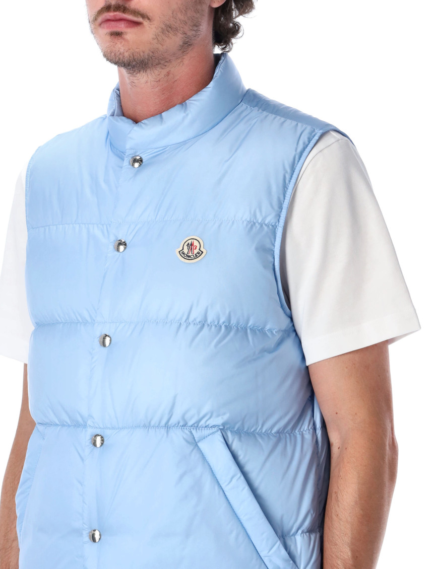 Sky Blue Quilted Jacket