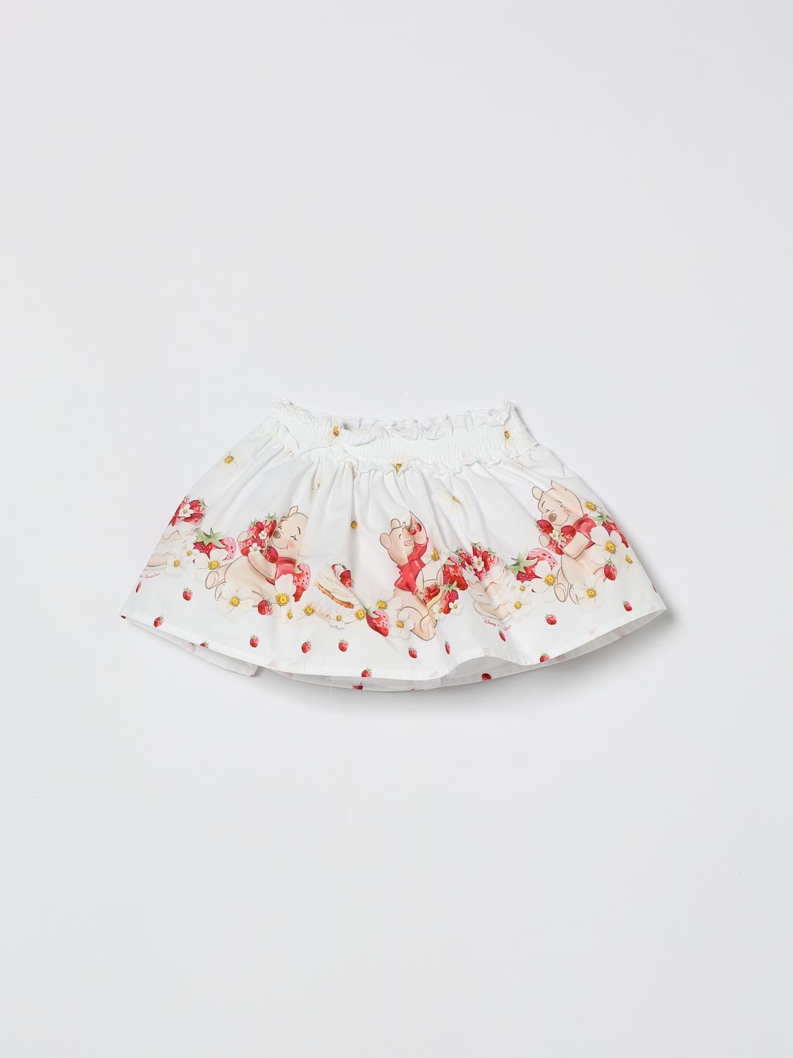Skirt Kids color White