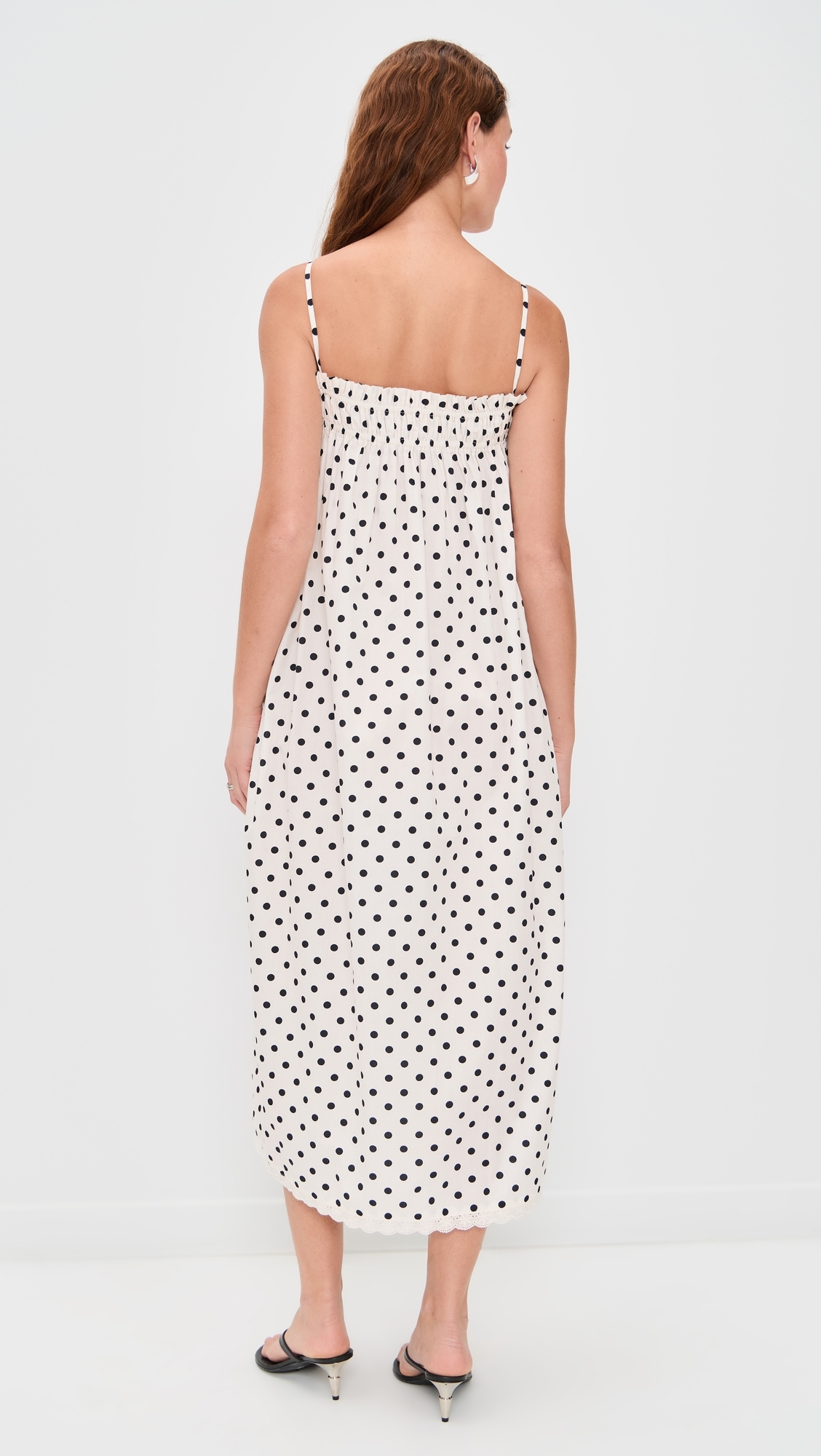 Sammy Dress Midnight Polka Dot