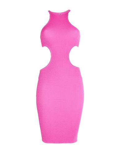 Woman Mini dress Magenta Size ONESIZE Polyamide, Elastane