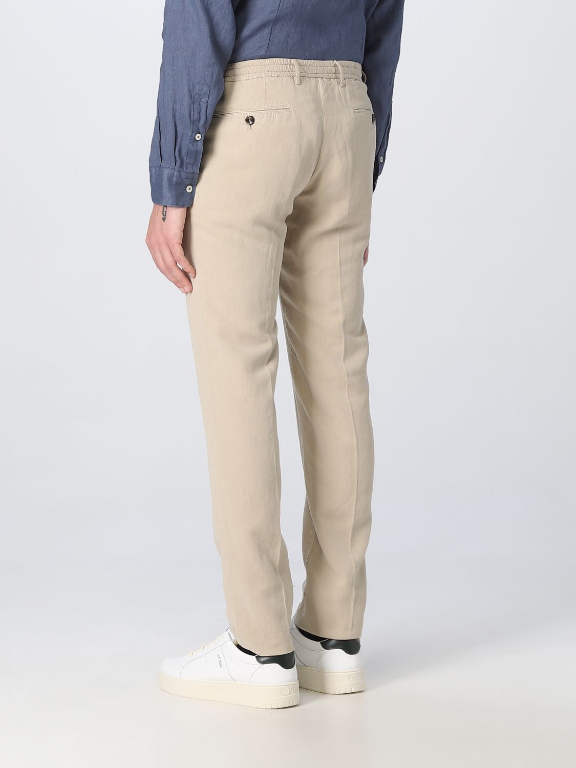 Pants Men color Beige