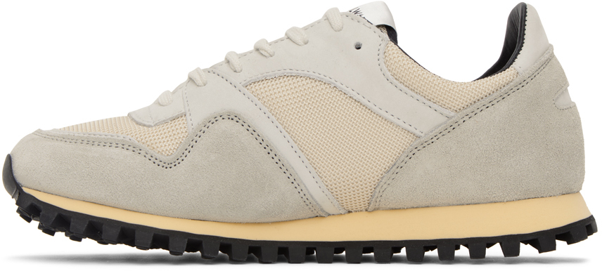 Gray &amp; Tan Marathon Trail low-top trainers
