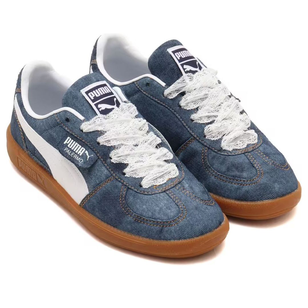 (WMNS) x Atmos Pink Palermo 'Denim Navy White'