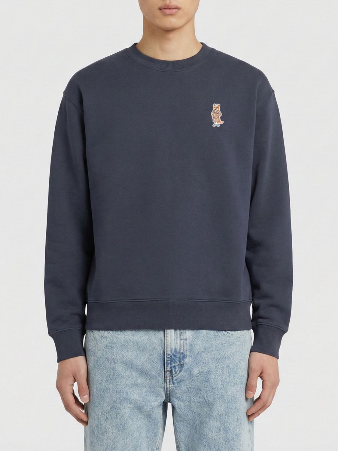 Sweater MAISON KITSUNÉ Men color Blue