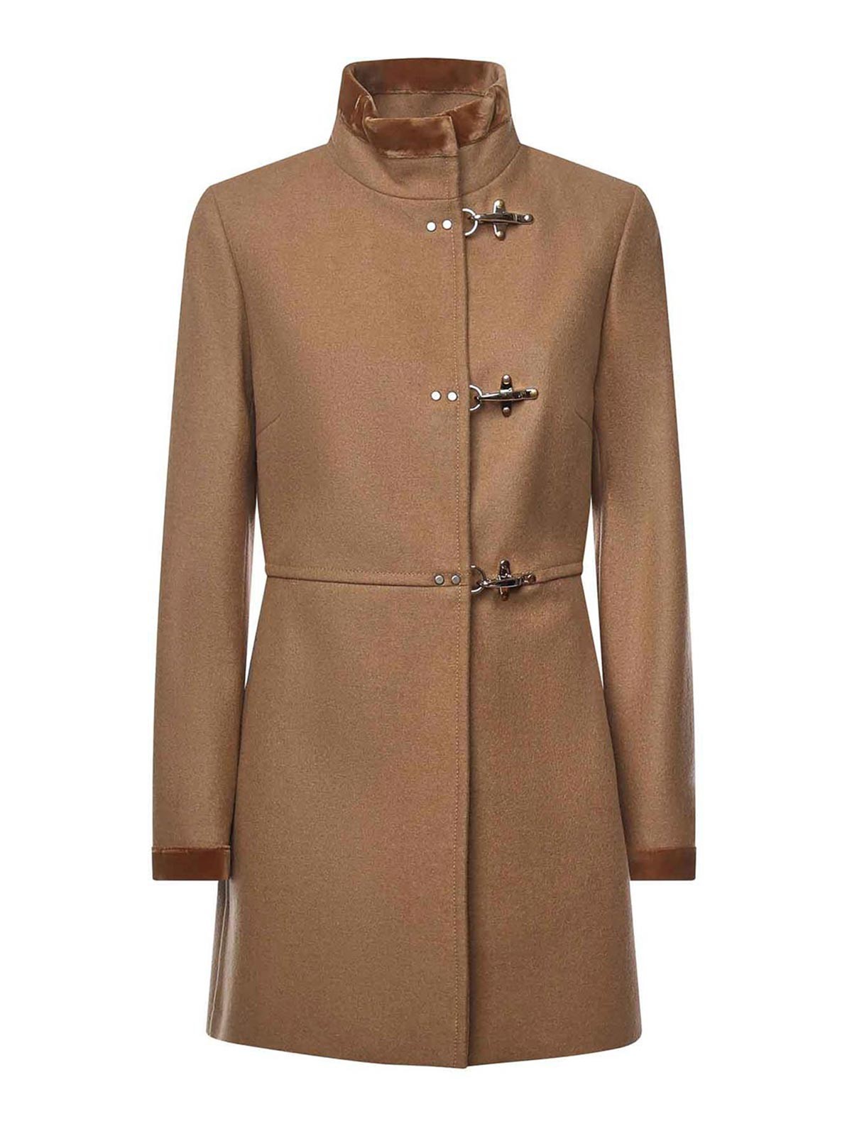 Virginia Coat In Melange Wool Cloth