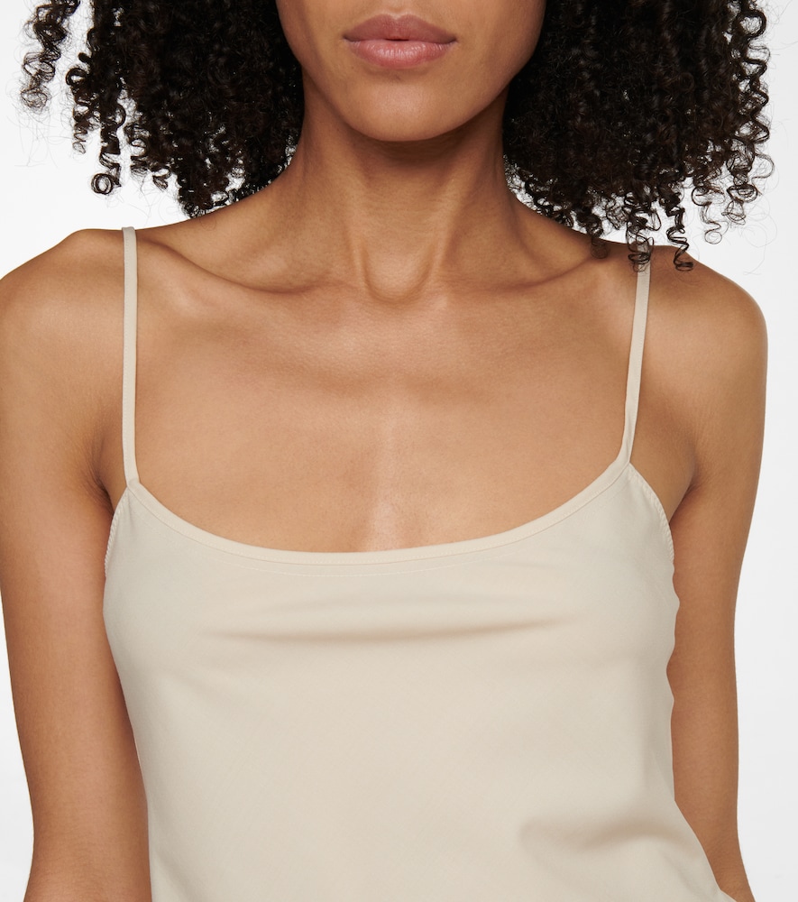 Jacquemus Le Haut Tangelo wool-blend tank top