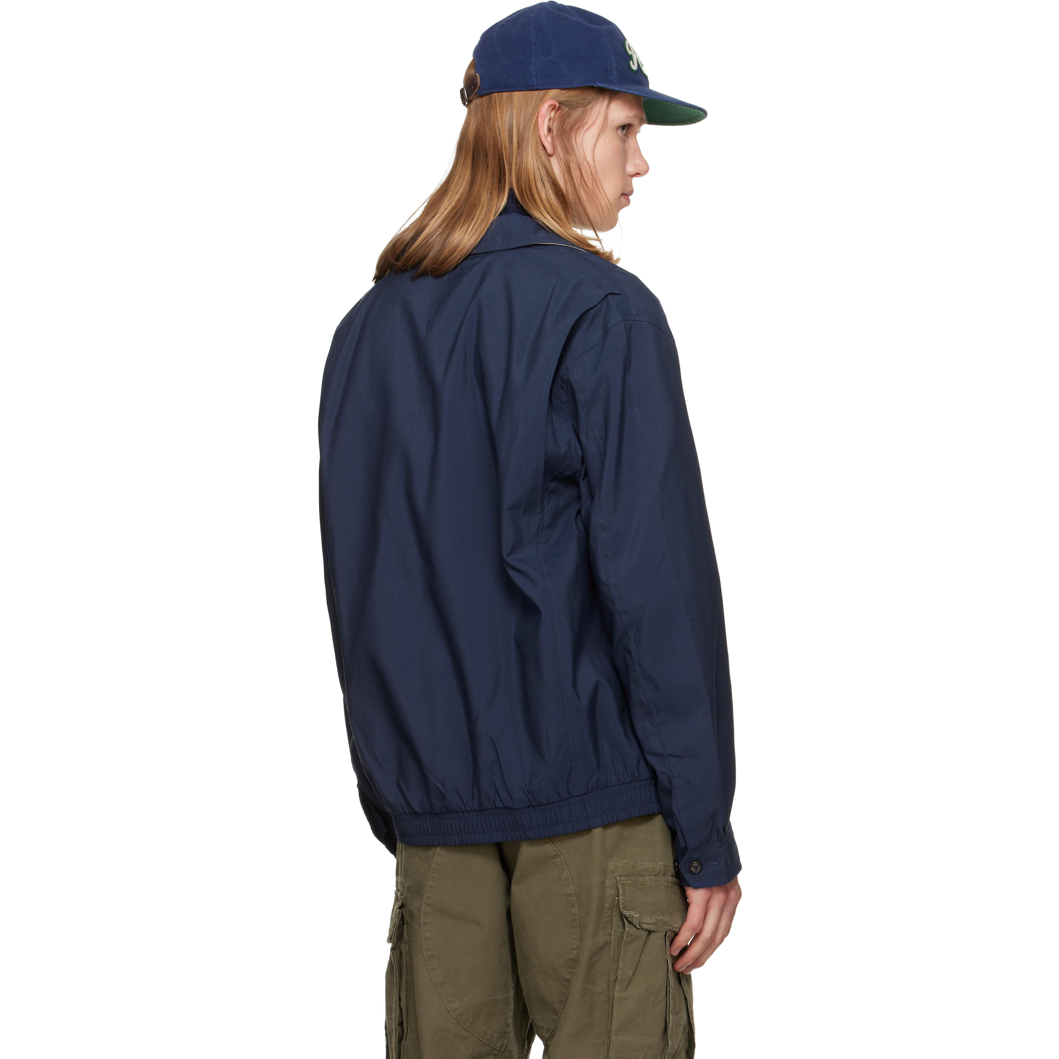 Navy Bi-Swing Jacket