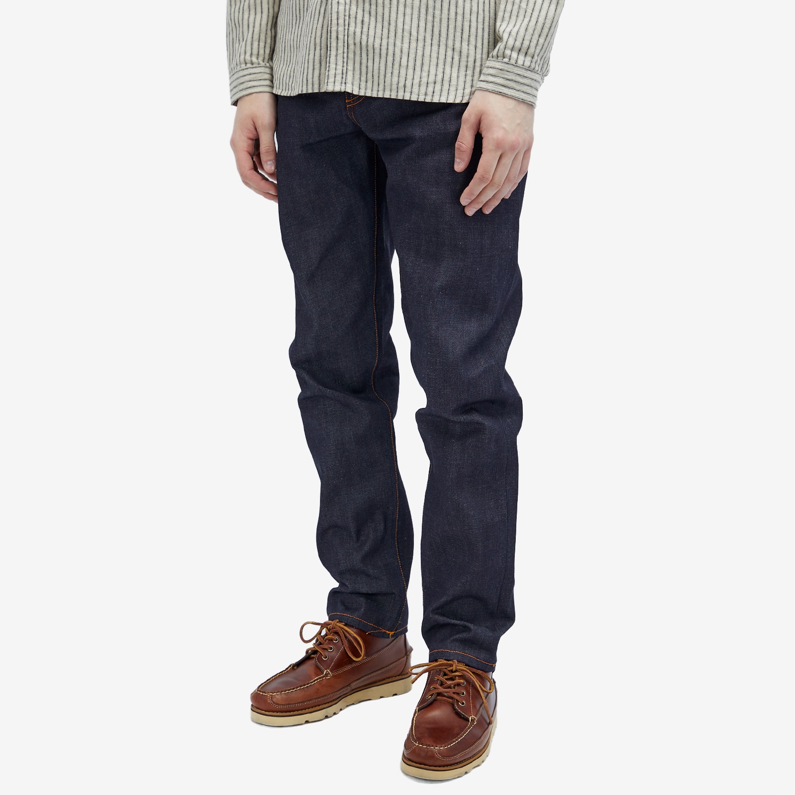 Nudie Jeans Co Men's Nudie Jeans Steady Eddie II Jeans in Dry Selvage