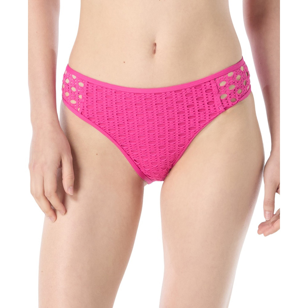 Ultra Pink Living Paradise Crochet Bikini Botto