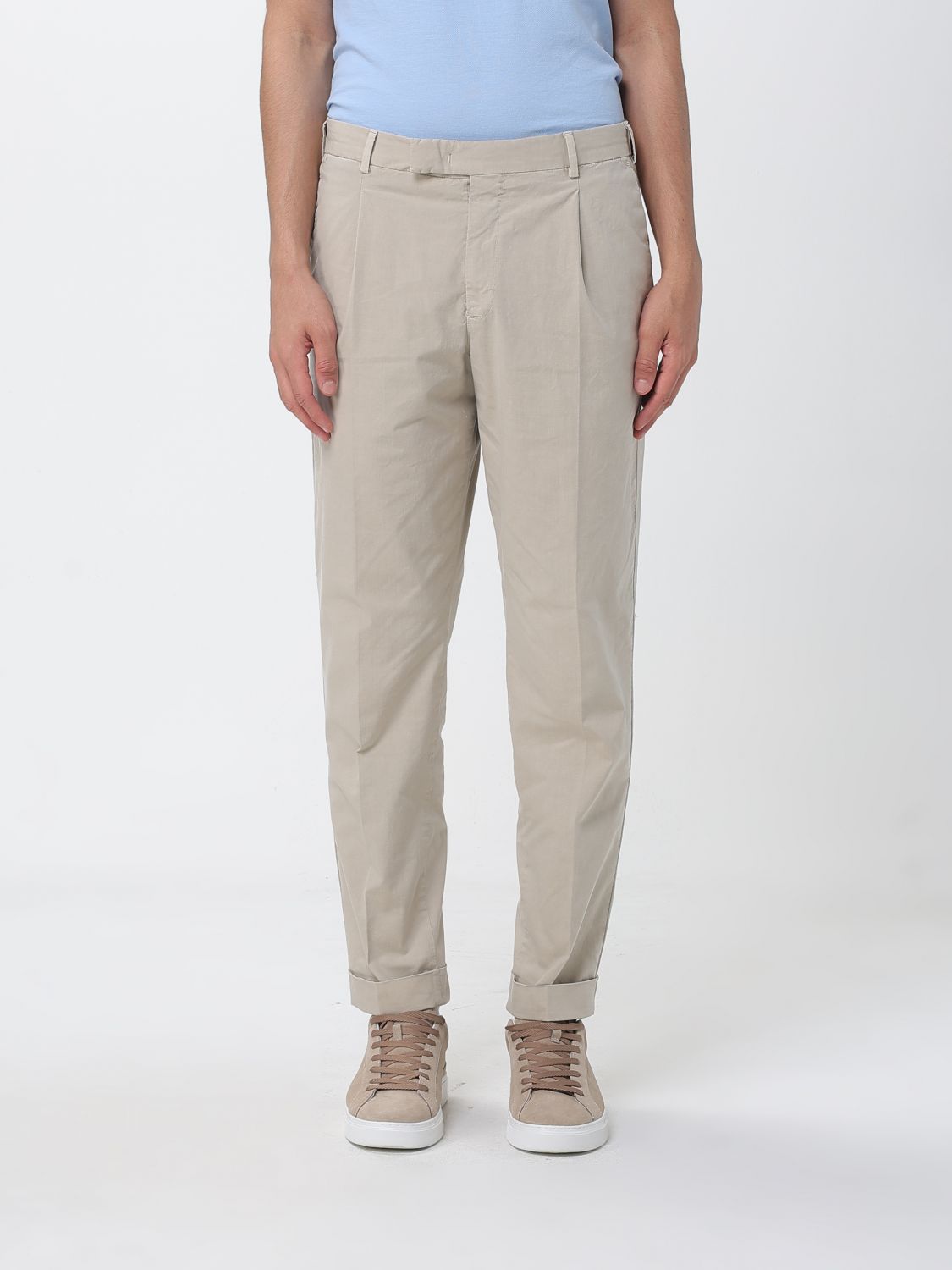 Pants Men color Beige