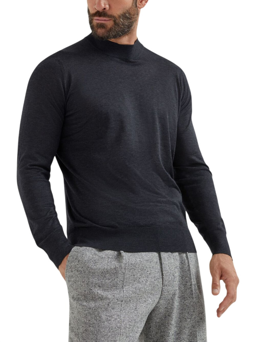 Crew-neck sweater - Grey