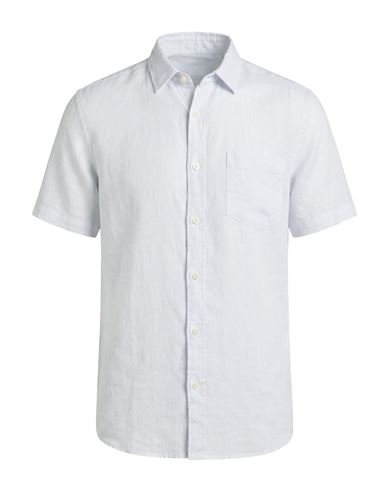 Man Shirt White Size L Linen