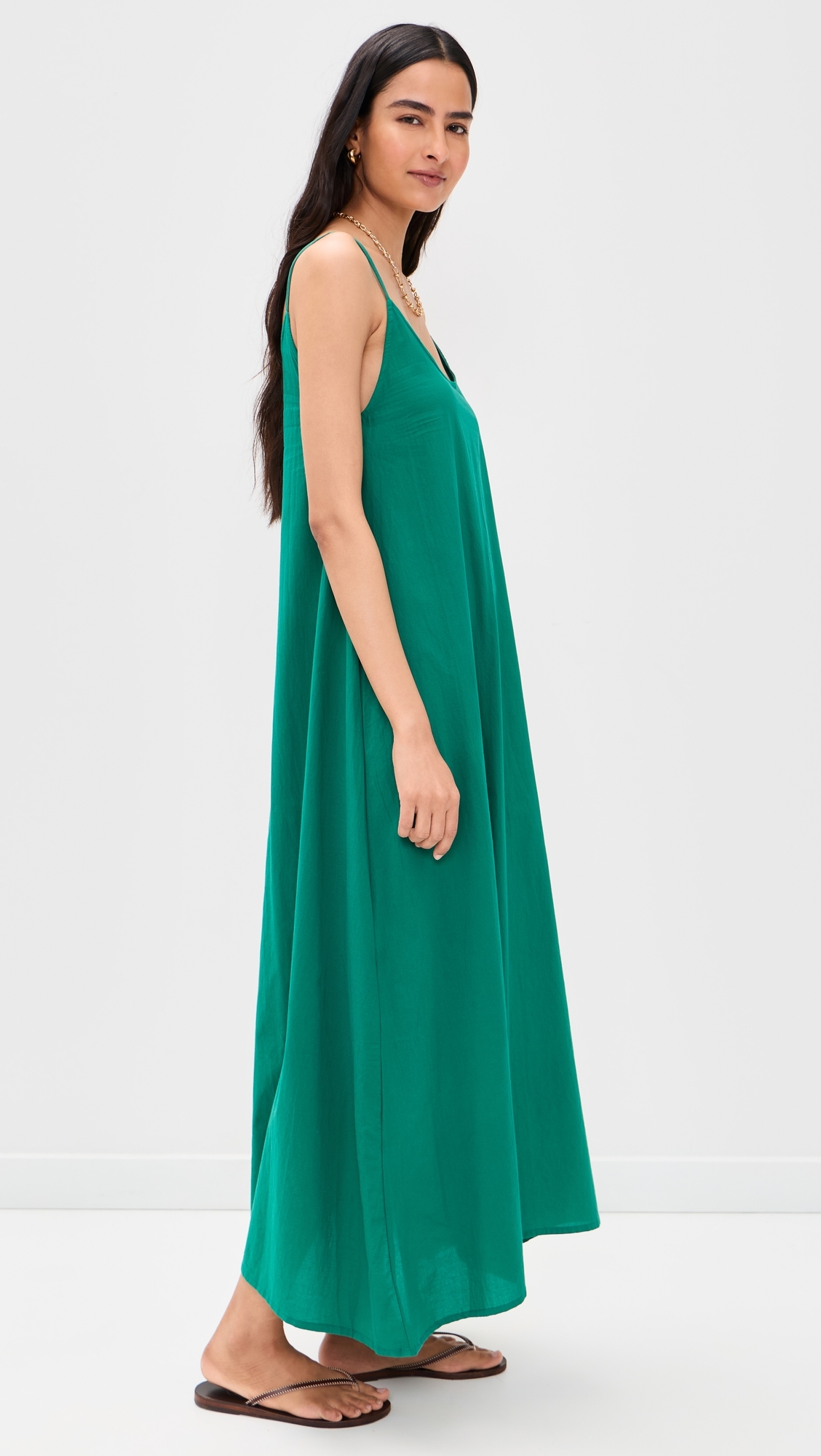 Heather Maxi Dress Solid Lawn