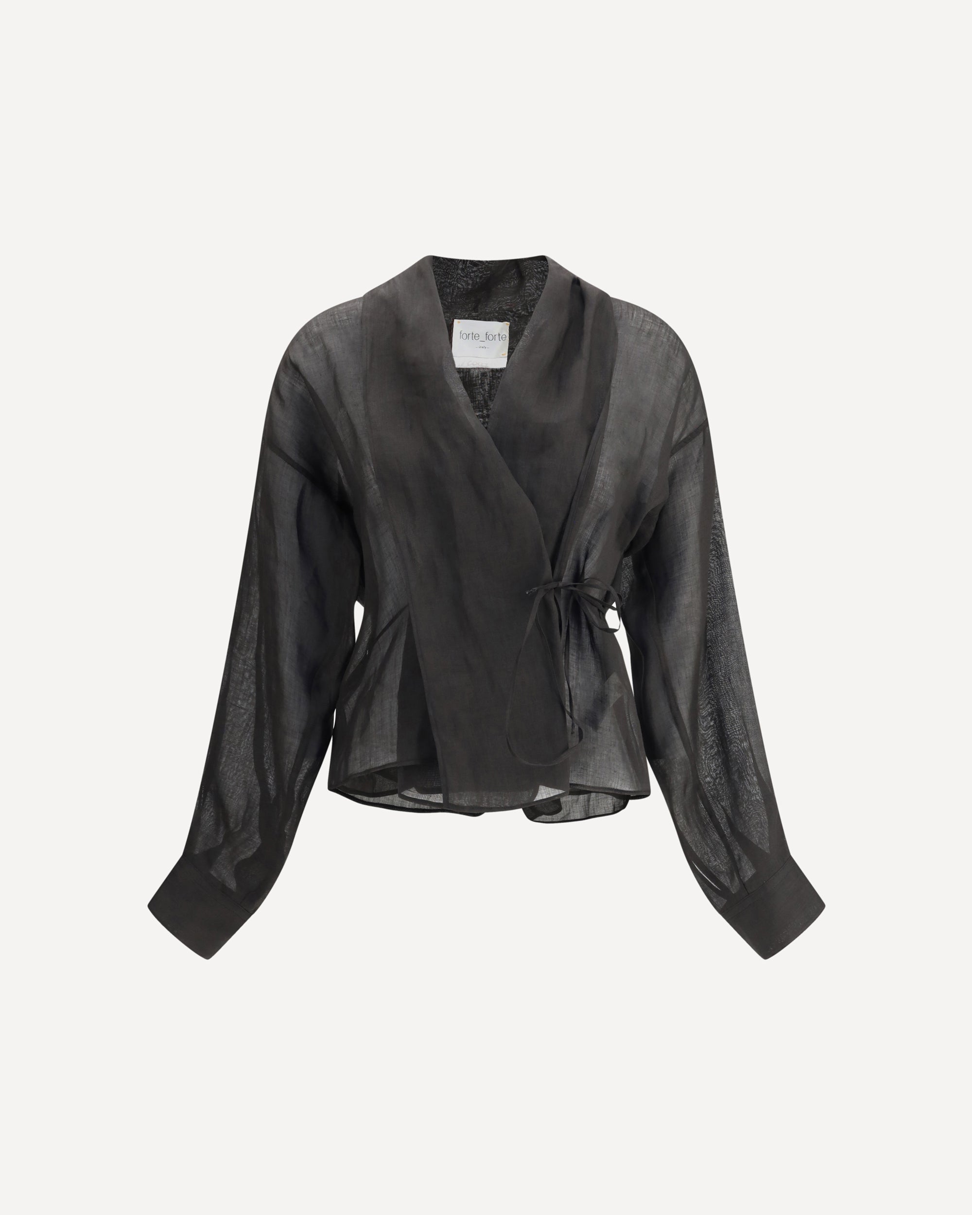 FORTE_FORTE Crossed Shirt Female II