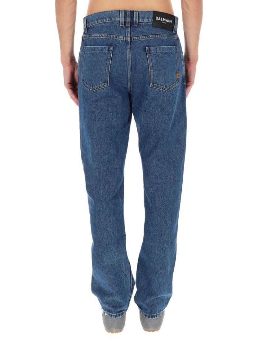 Straight Denim Jeans