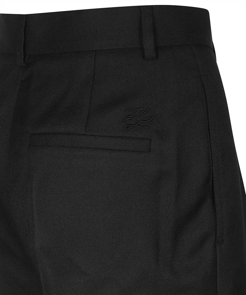 High-rise cropped trousers