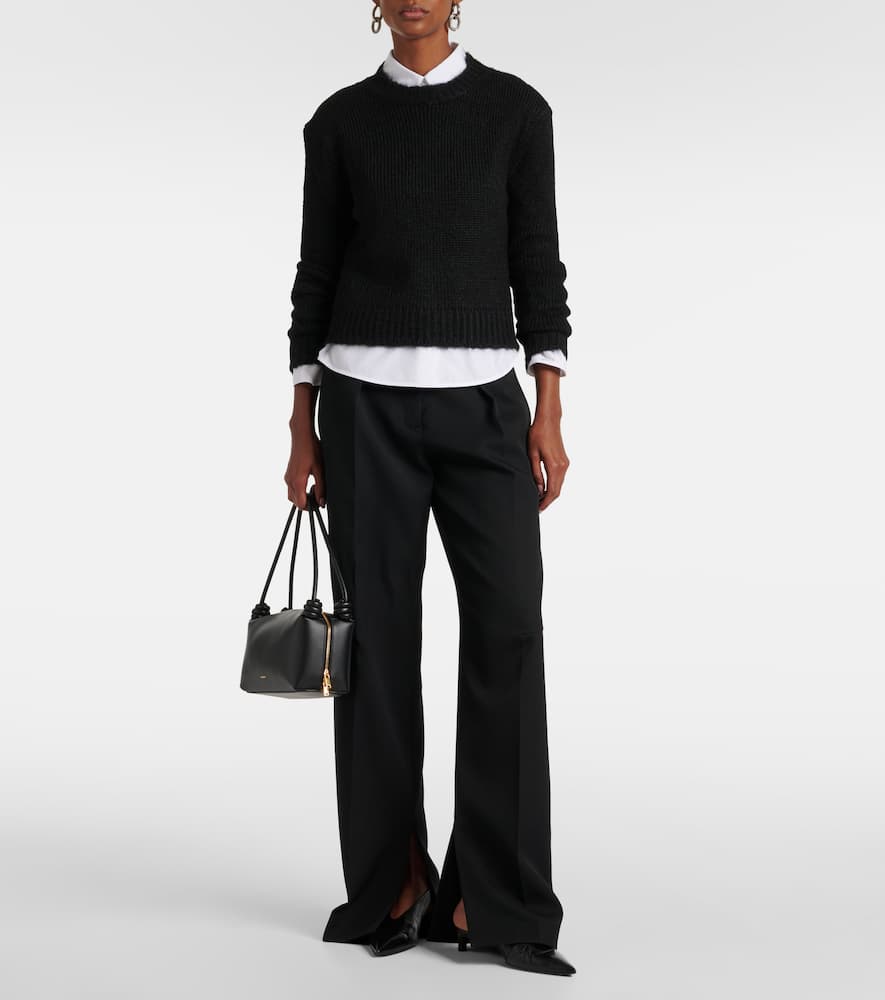 Wool-blend sweater