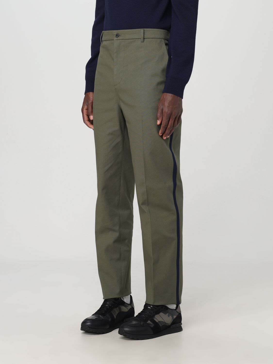 Pants Men color Olive
