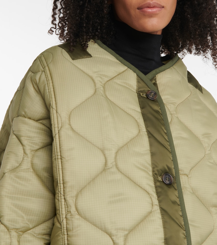 Teddy oversized quilted jacket