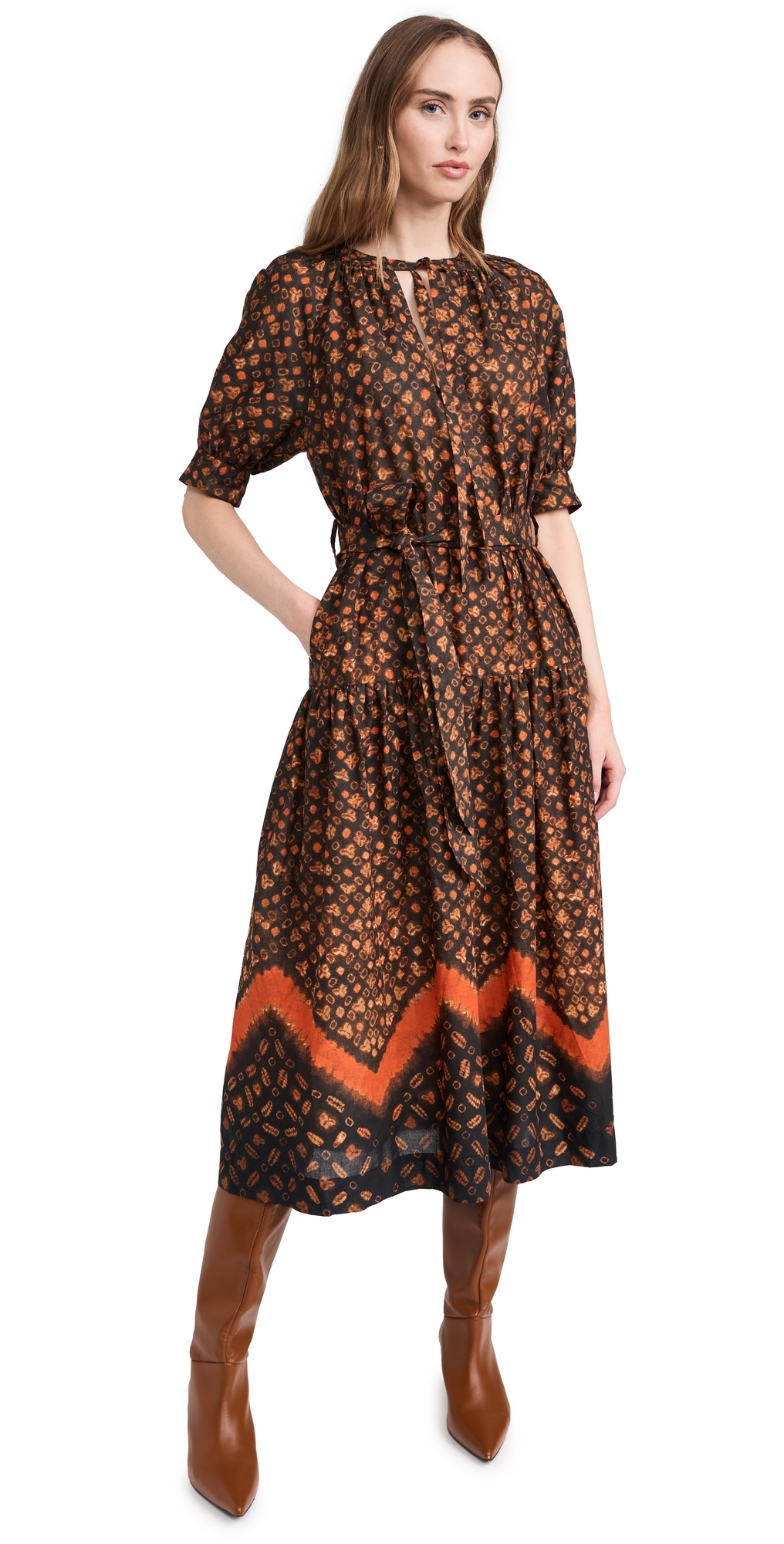 O. p.t Aksoy Dress Red Floral