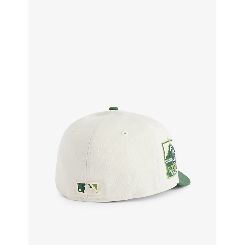 Mens Light Beige 59FIFTY Colorado Rockets Logo-embroidered Cotton Baseball cap 7 1/2