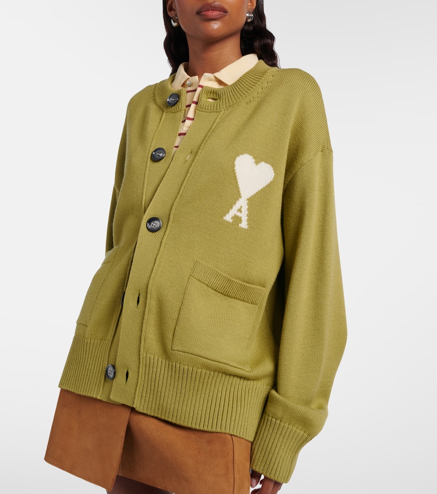 Ami de Caur wool and cotton cardigan