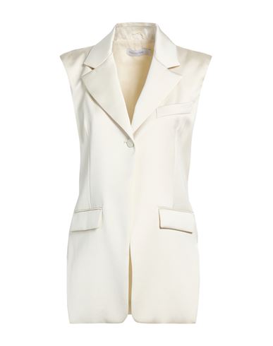 Woman Blazer Ivory Size 6 Polyester