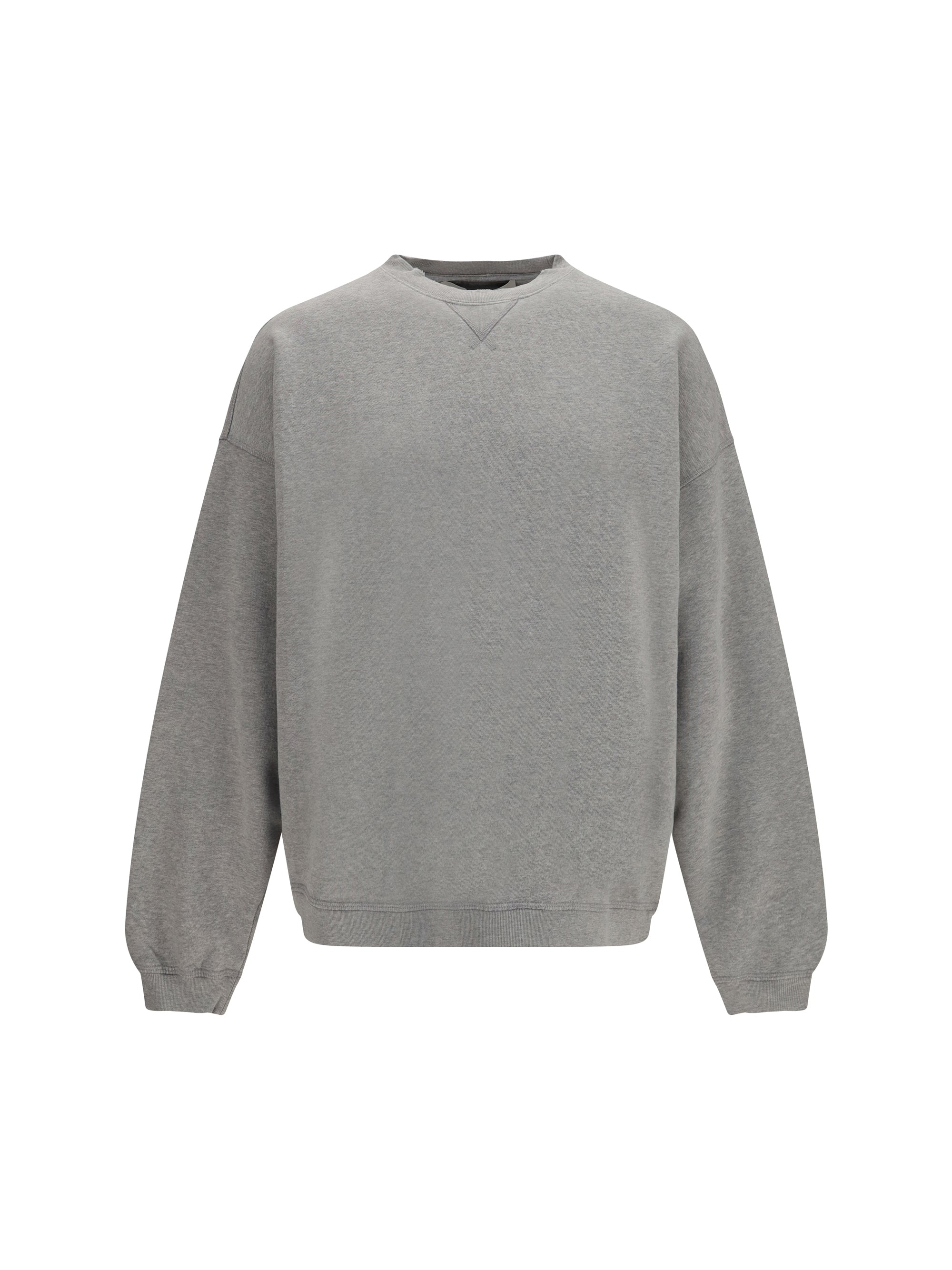 Oversized Crewneck Sweatshirt — Gray