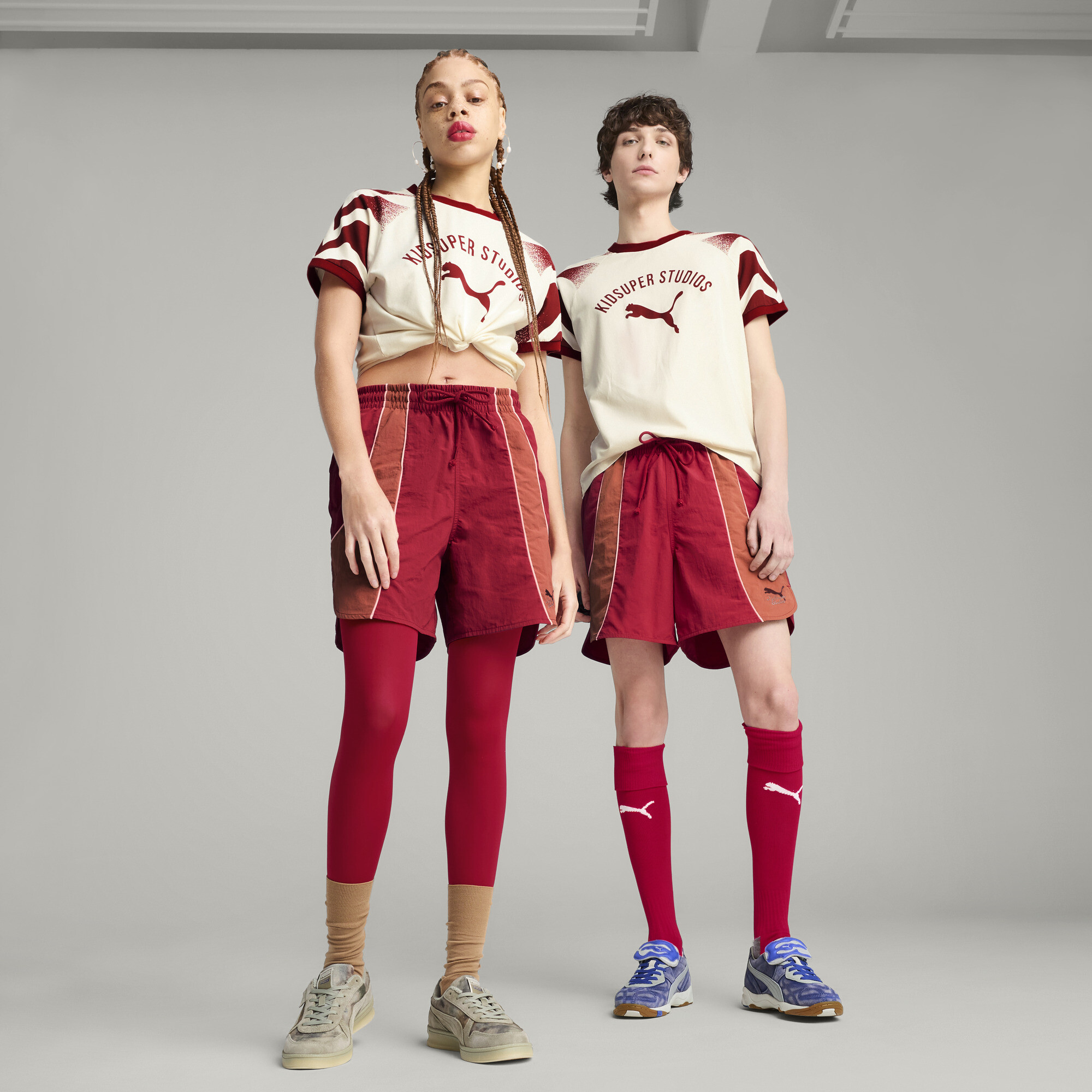 PUMA x KIDSUPER Men's Shorts in Red