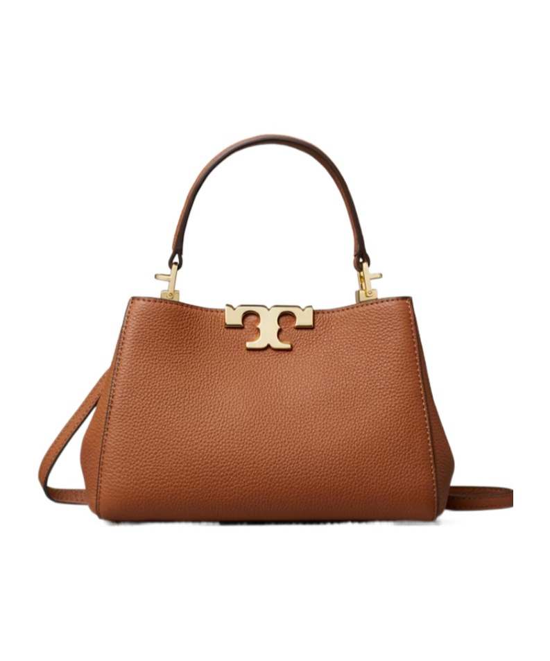 Eleanor Pebbled Mini Satchel Bag