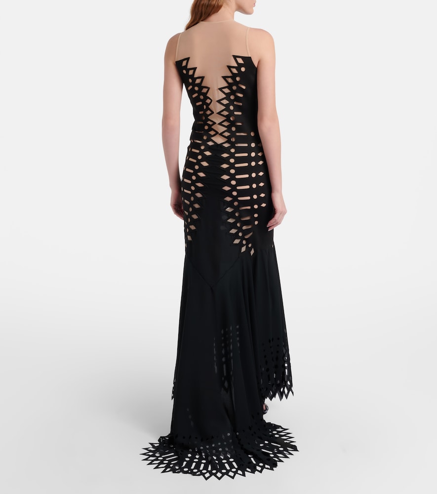 Mesh gown