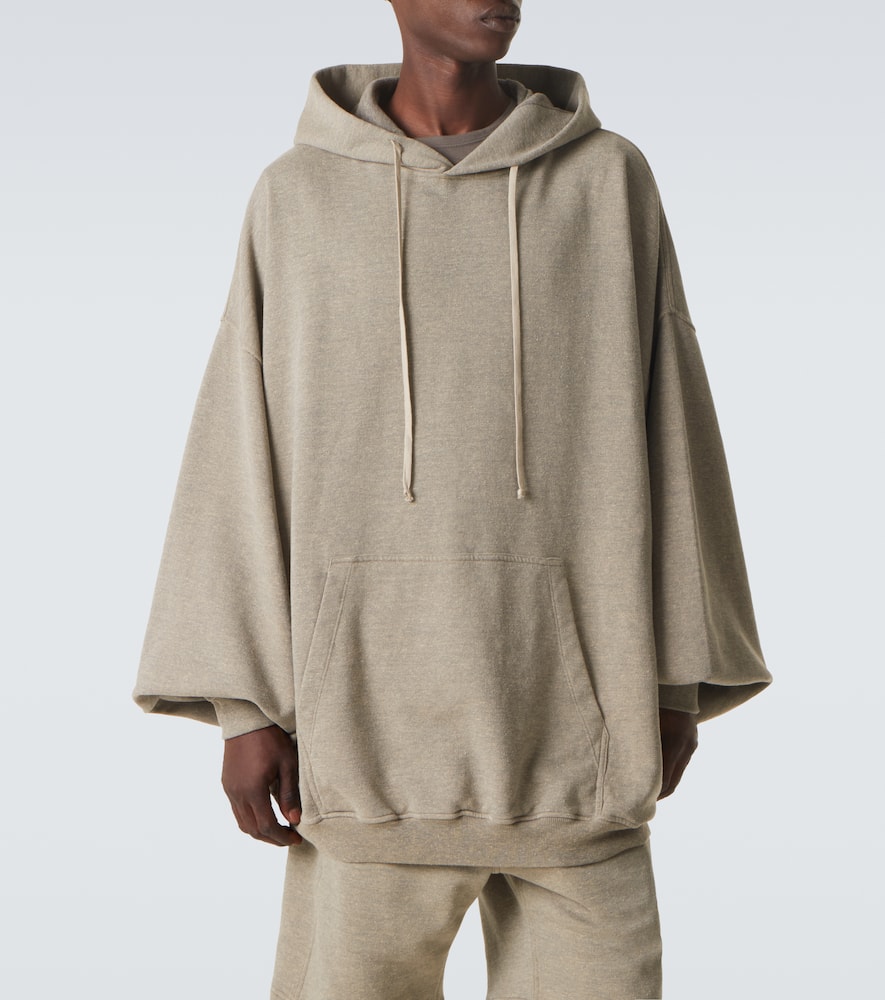 DRKSHDW Hun cotton-blend jersey hoodie