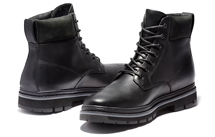 Port Union Waterproof Boots 'Black Full Grain'