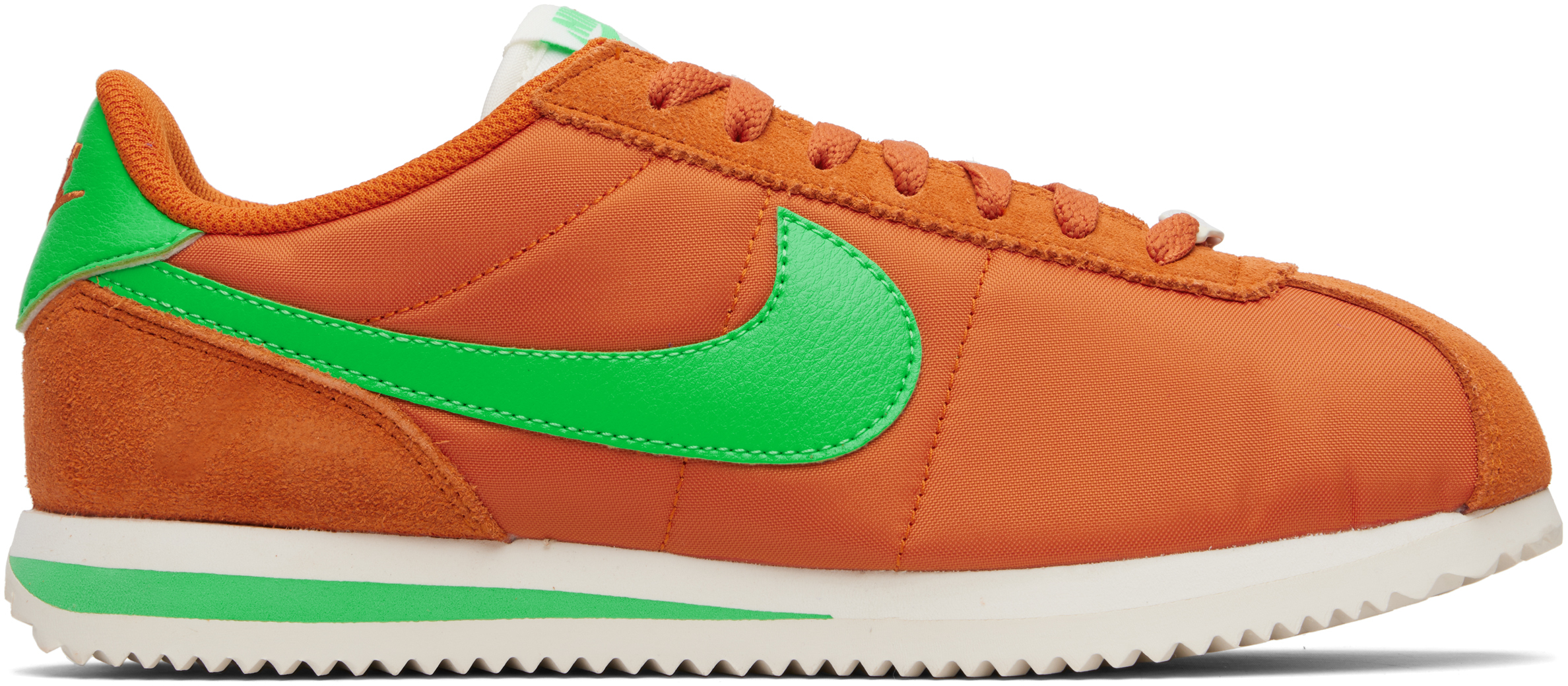 Orange Cortez Textile Sneakers