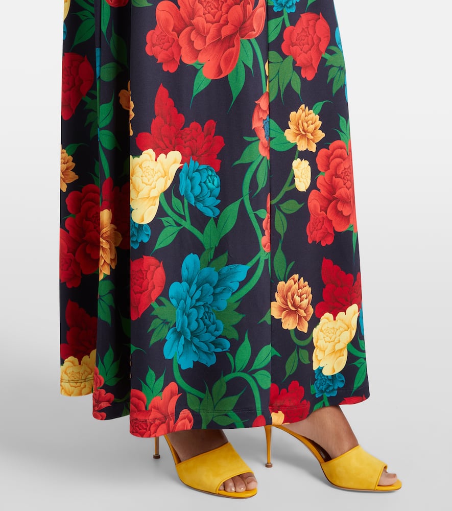Angelica floral maxi dress