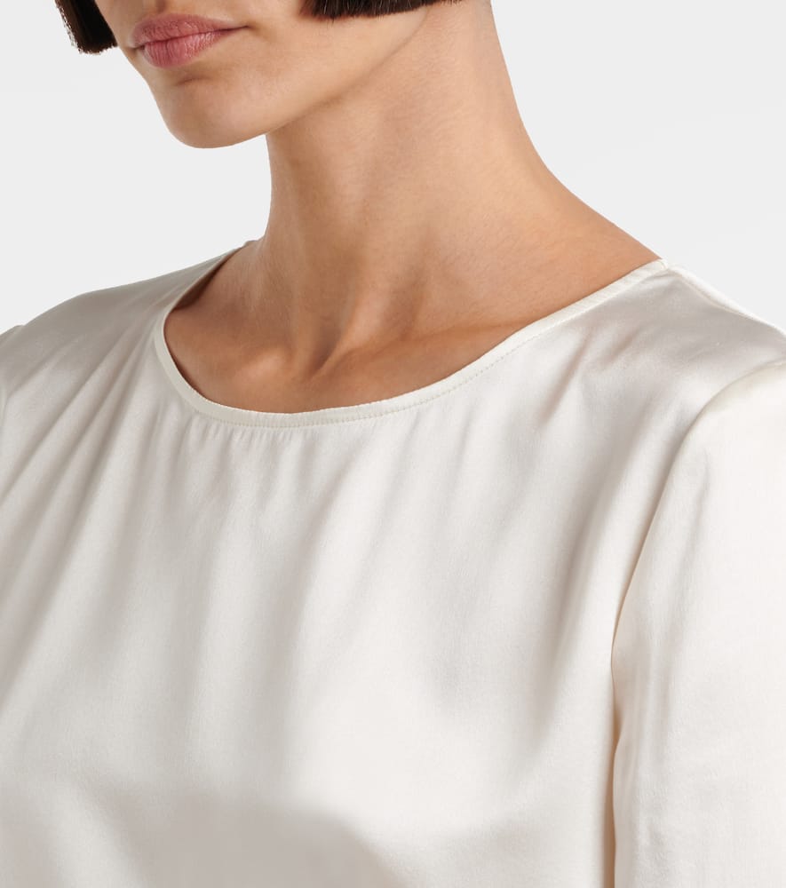 Dida silk satin T-shirt