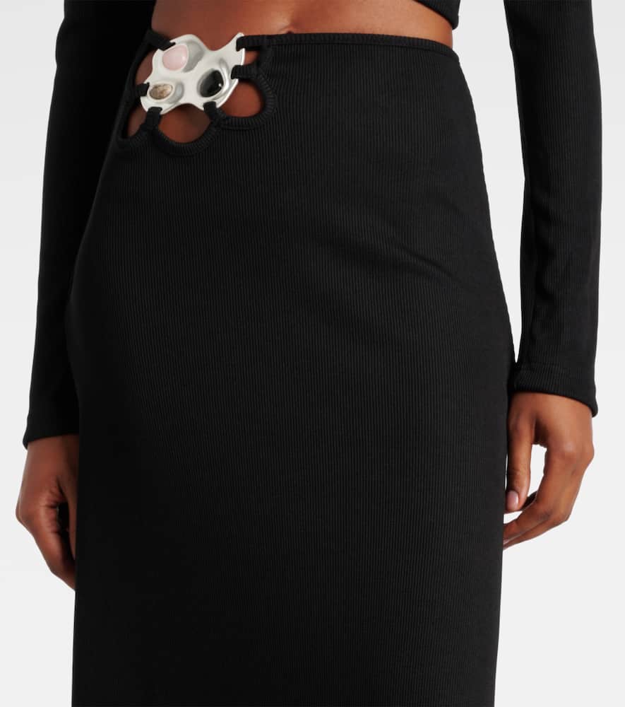 Trio Stone maxi skirt