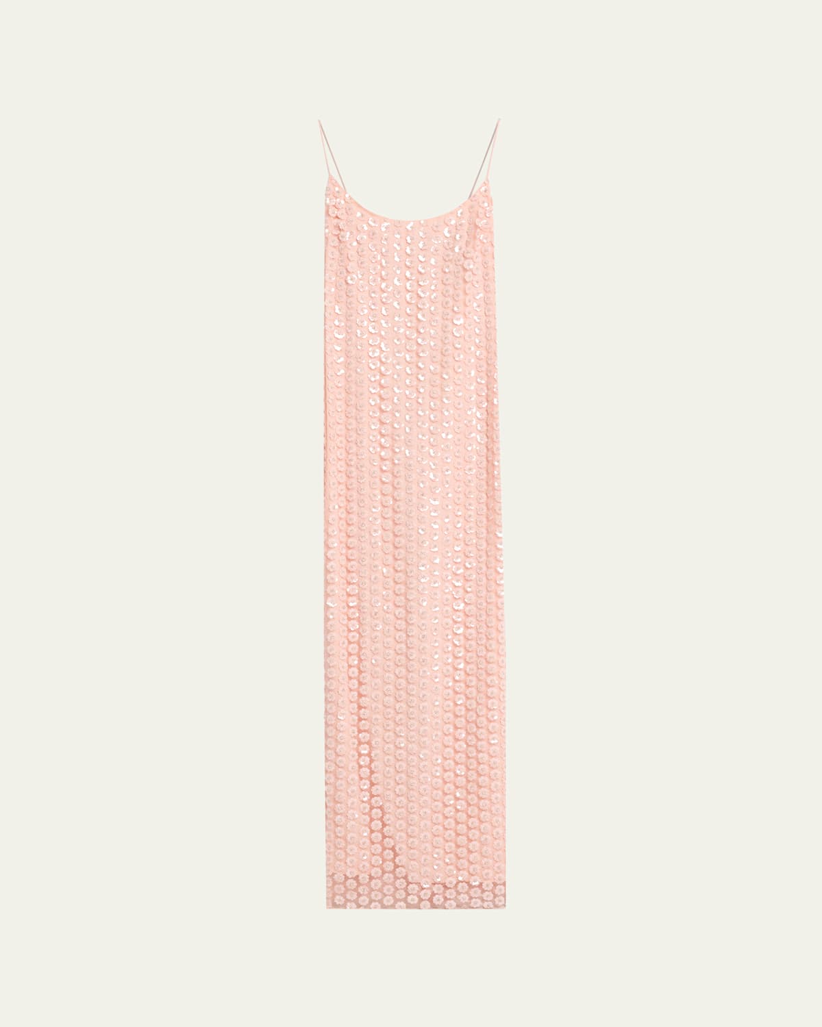 Isis Floral Sequined Slip Gown