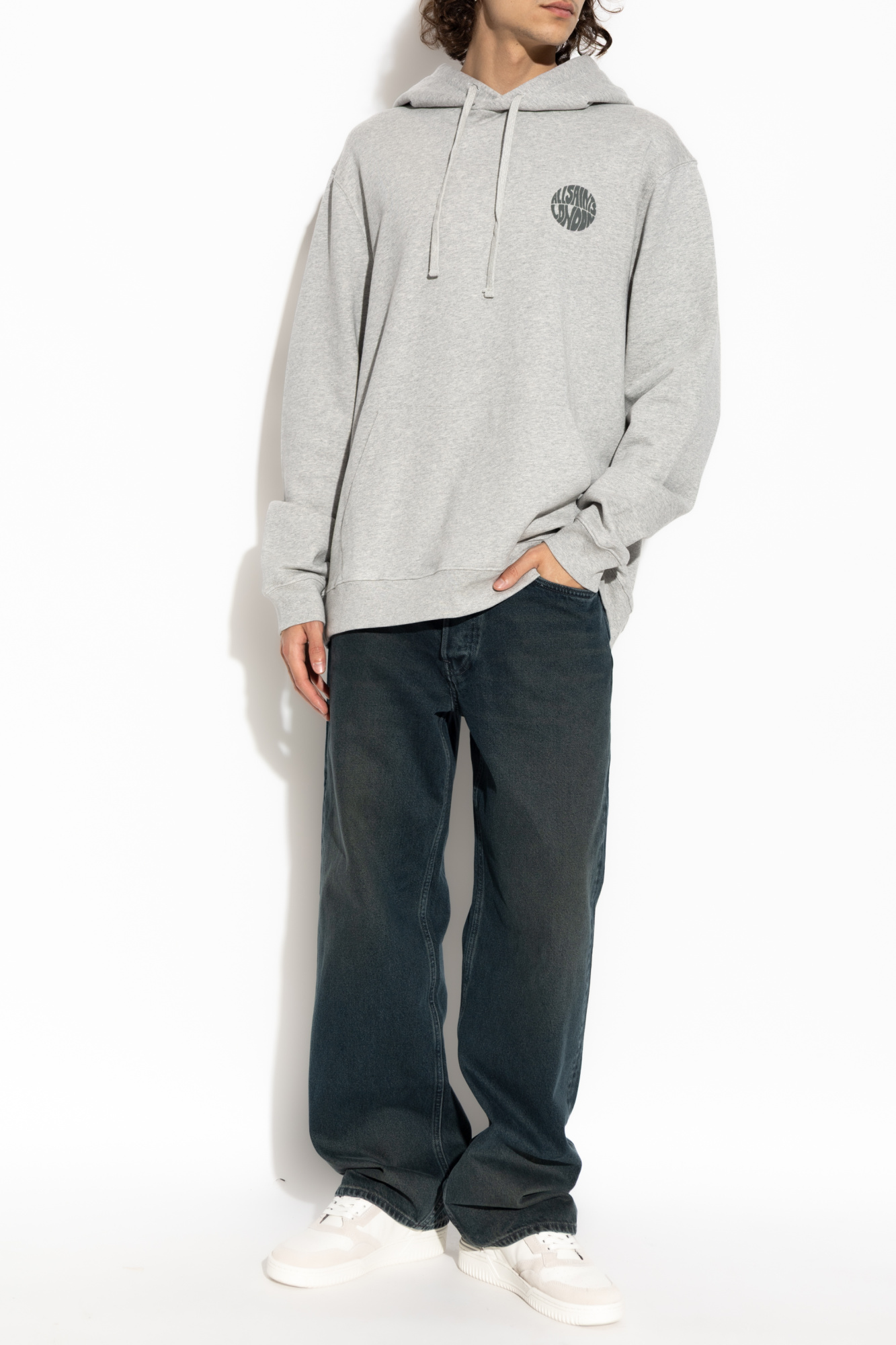 "Waved" Sweatshirt, Men's, Grey