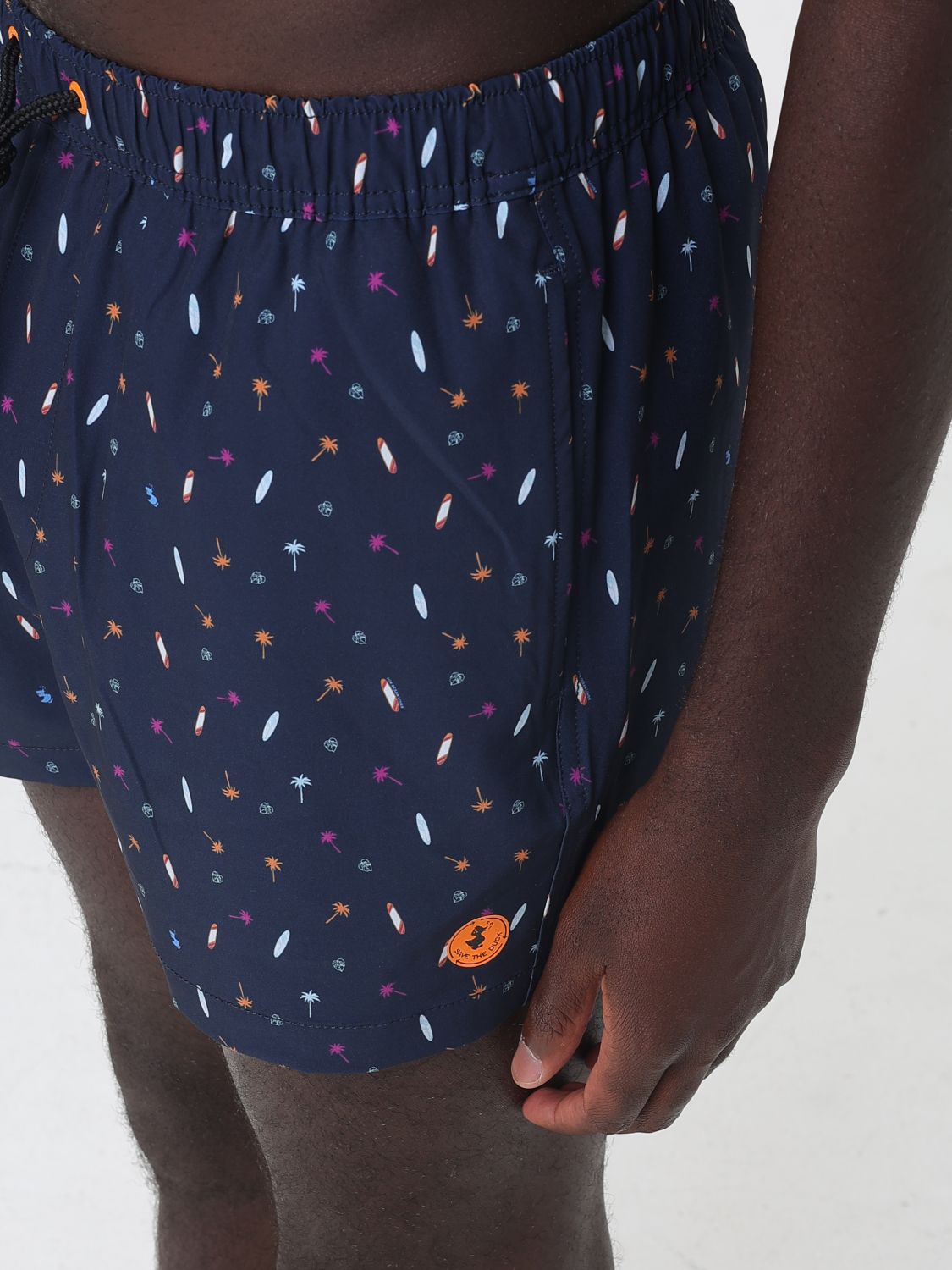 Swimsuit Men color Navy