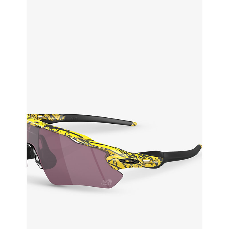 Oo9208 Radar Ev Path Shield-Frame Acetate Sunglasses