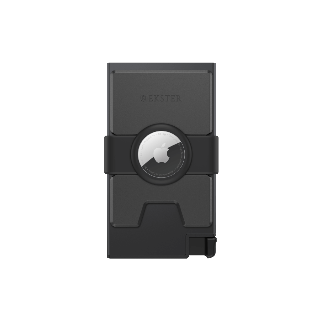 Ekster Cardholder for AirTag Fits up to 12 cards & cash Apple Compatible Green Ore