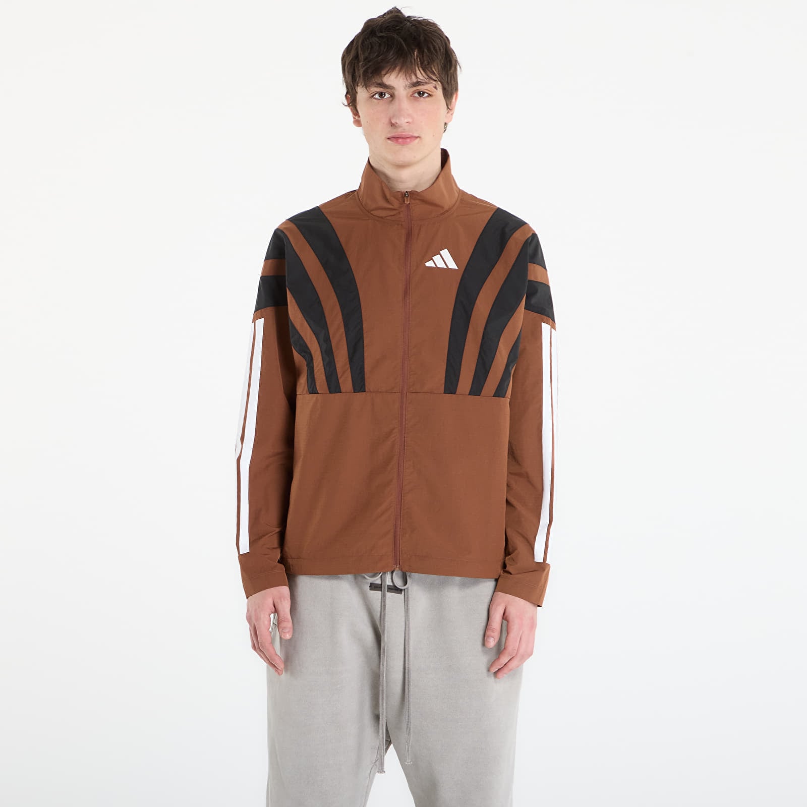 Jacket adidas Humanrace Adizero Archive Running Jacket Preloved Brown