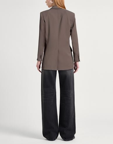 P. a.r. o.s. h. Woman Blazer Taupe Size M Polyester